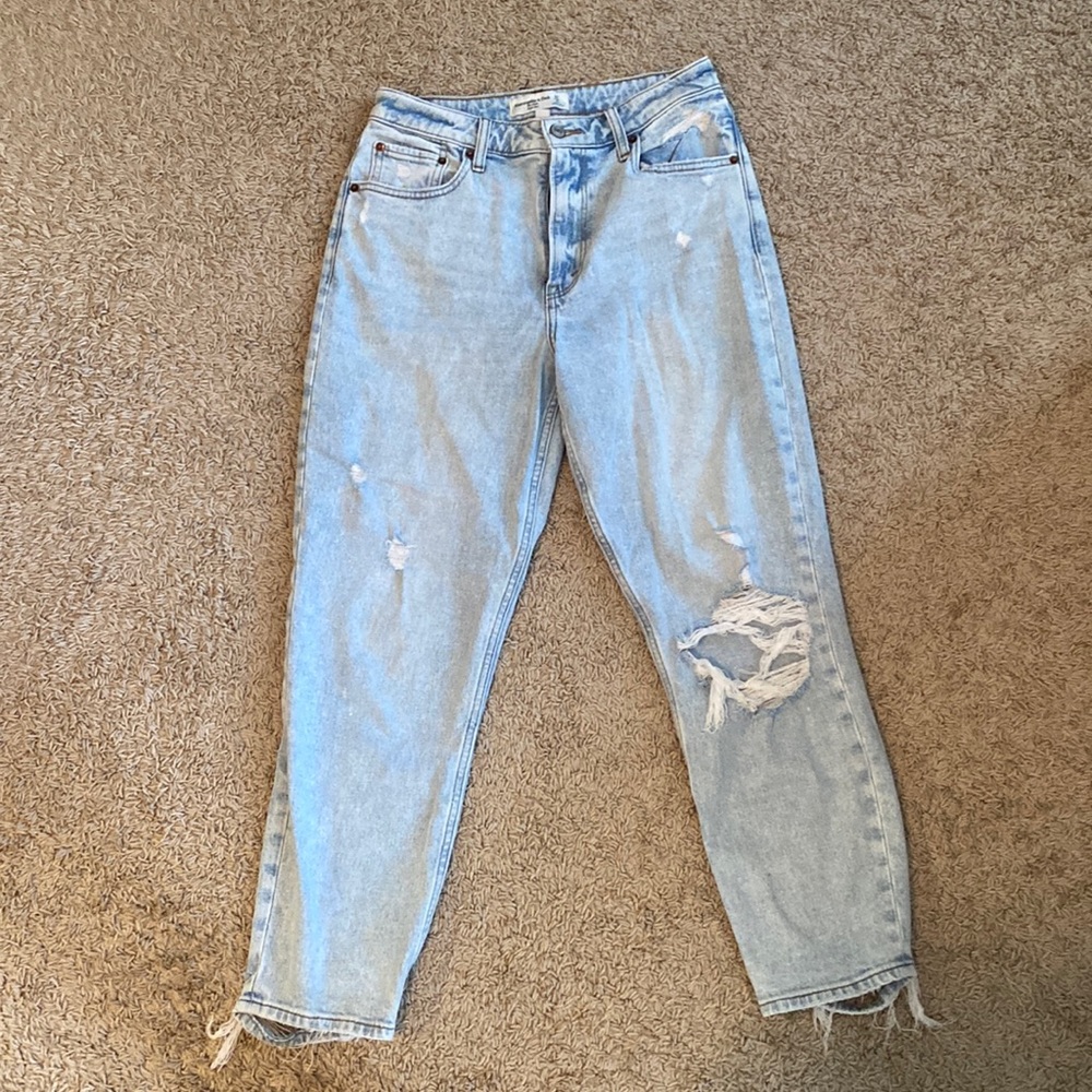 Abercrombie The Mom High Rise jeans